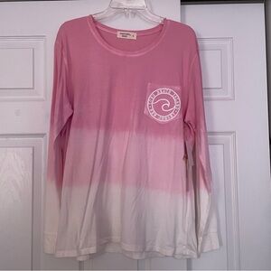 Long Beach Island LBI long sleeve ombré shirt